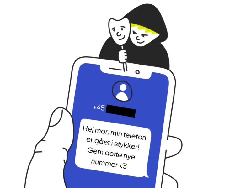 Sikkerdigital.dk kampagne Bekendt i knibe-svindel
