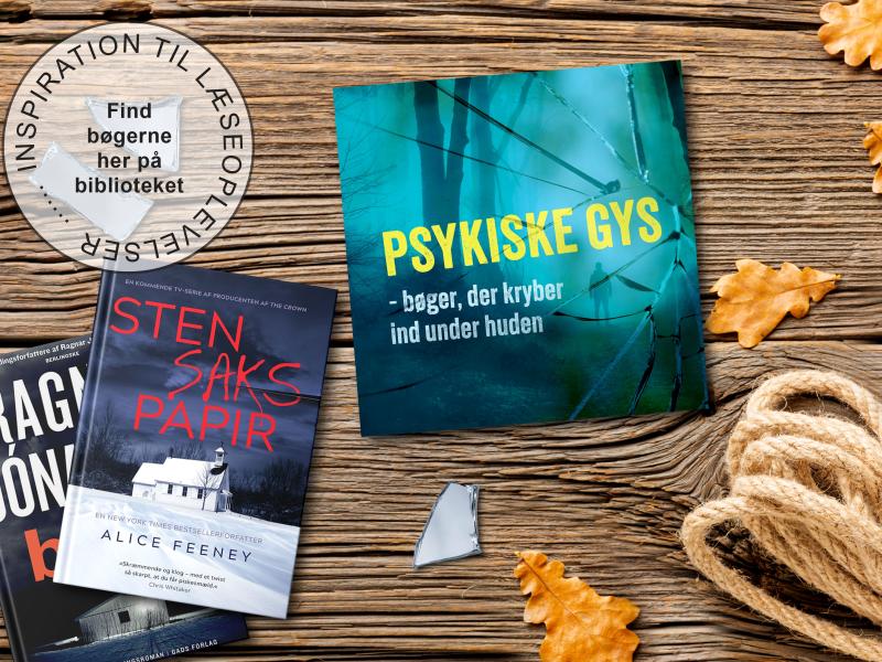 Psykiske gys, bøger der kryber ind under huden