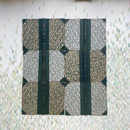 Udstilling af væver og billedkunstner Lene Abildgaard Knudsen, Lemvig på Skjern Bibliotek