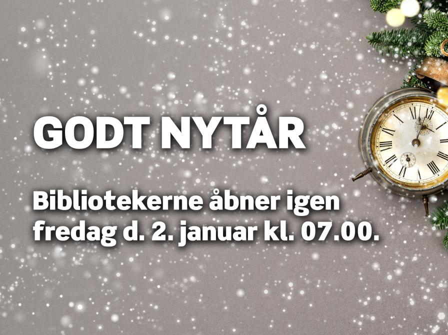 Vi ønsker alle et godt og lykkebringende Nytår